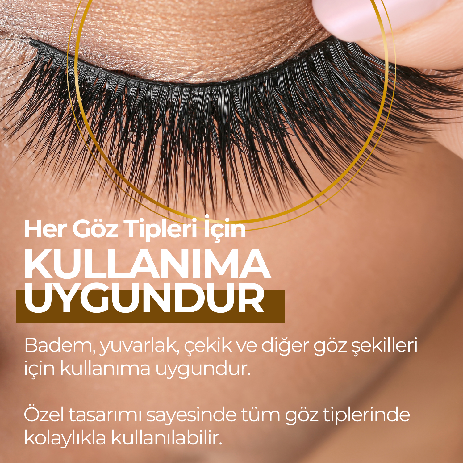 Takma Kirpik Seti – 6 Farklı Model | Yapıştırıcılı Kalem (Siyah & Şeffaf) + Aparat Hediye