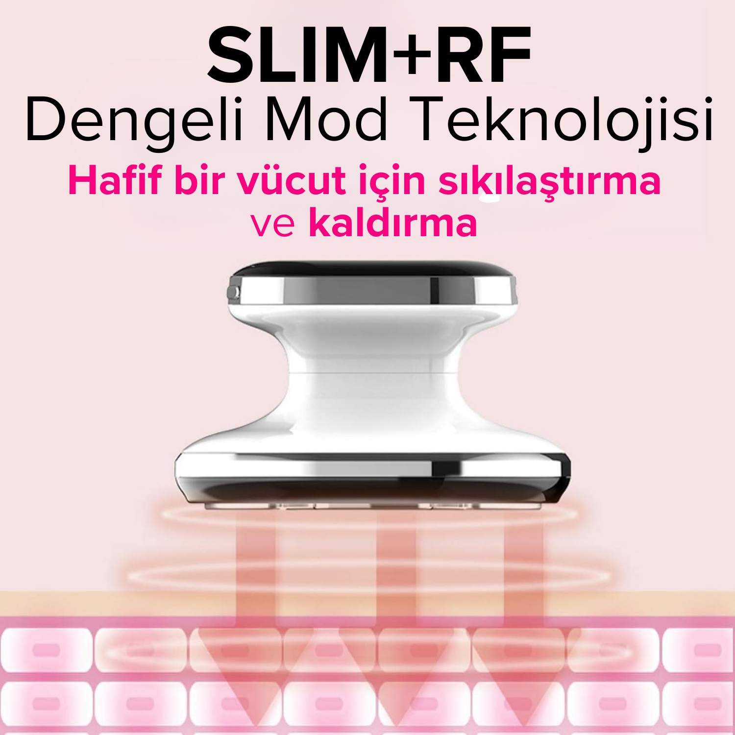 Body EMS RF Selülit Giderici ve Sıkılaştırıcı Vücut Masaj Cihazı